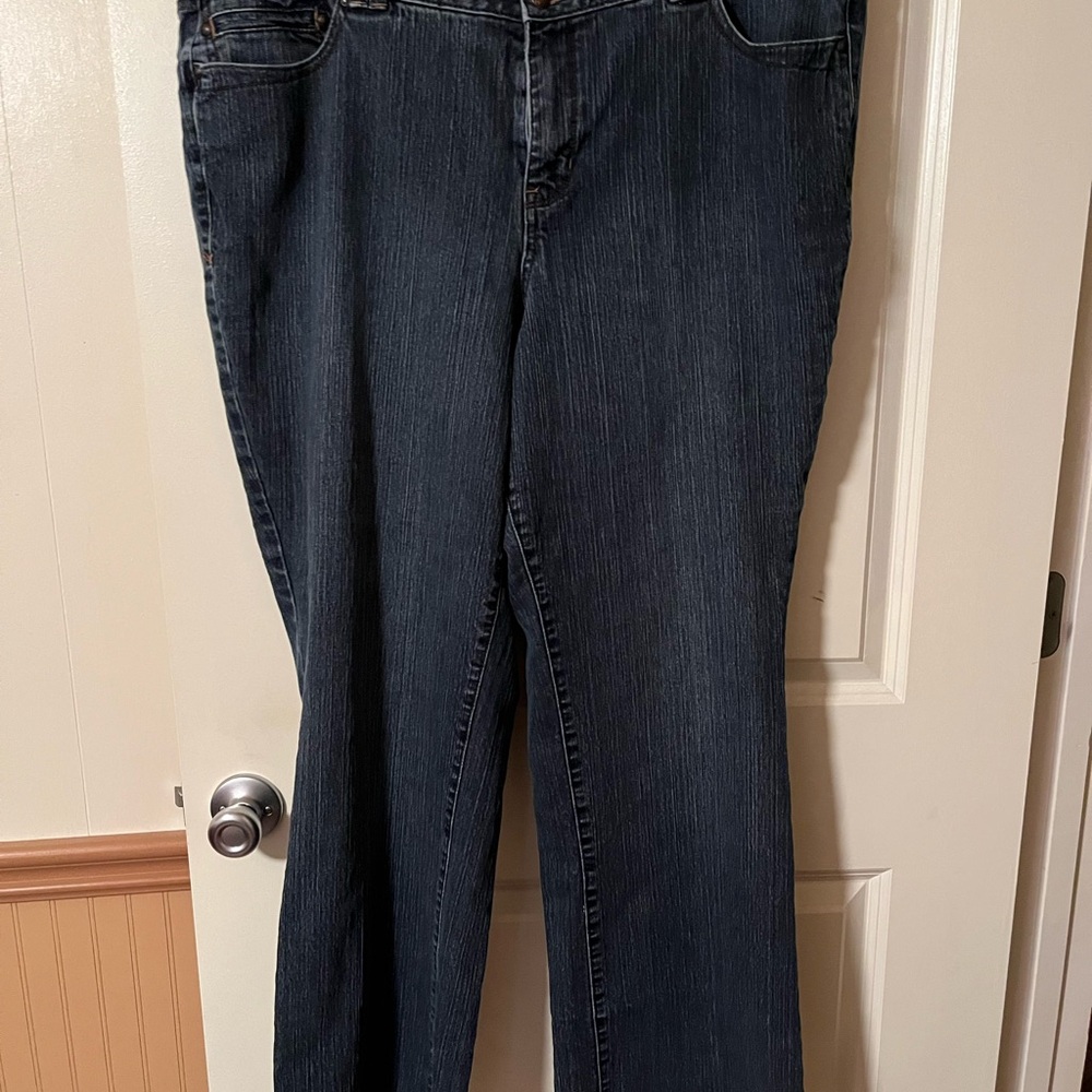 Lane Bryant Blue Boot Cut Jeans Classic Style
